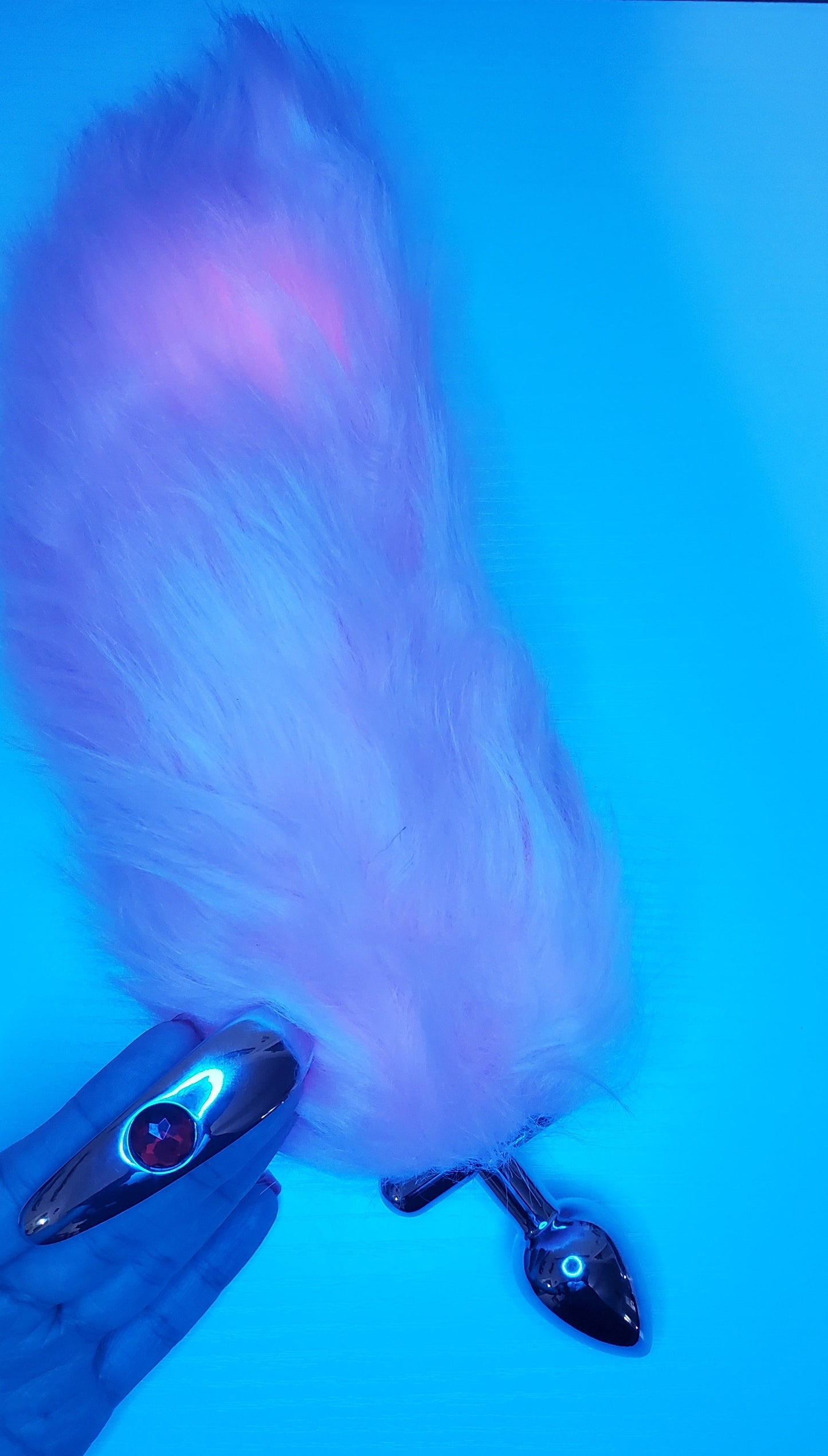 Fox Tail, anal plug, couples fun