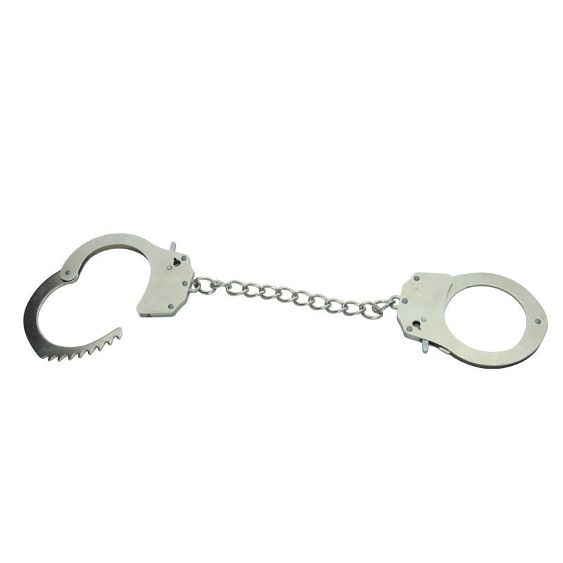 Metal handcuffs, fun for couples, role play, BDSM