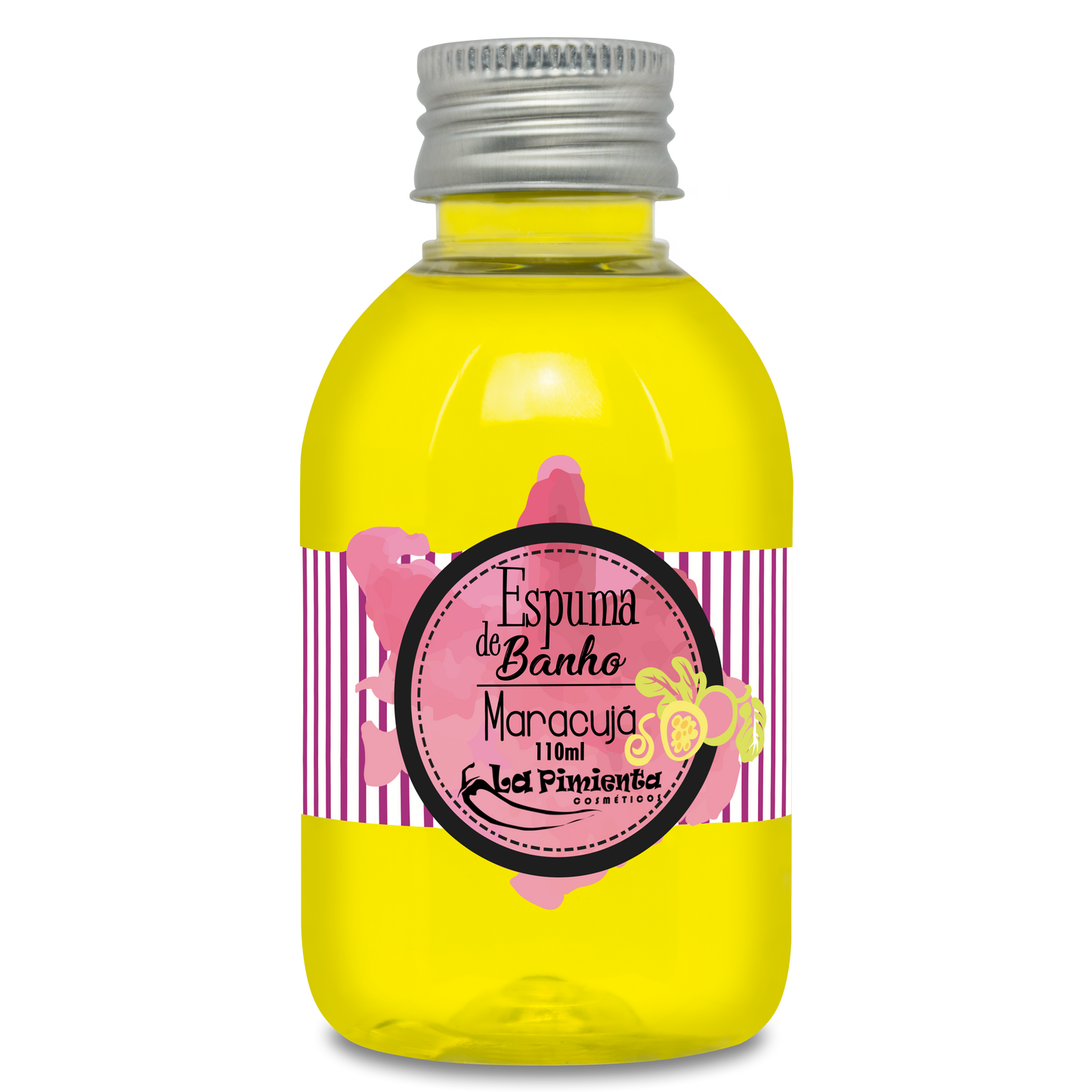 Bath foam with aphrodisiac aromas