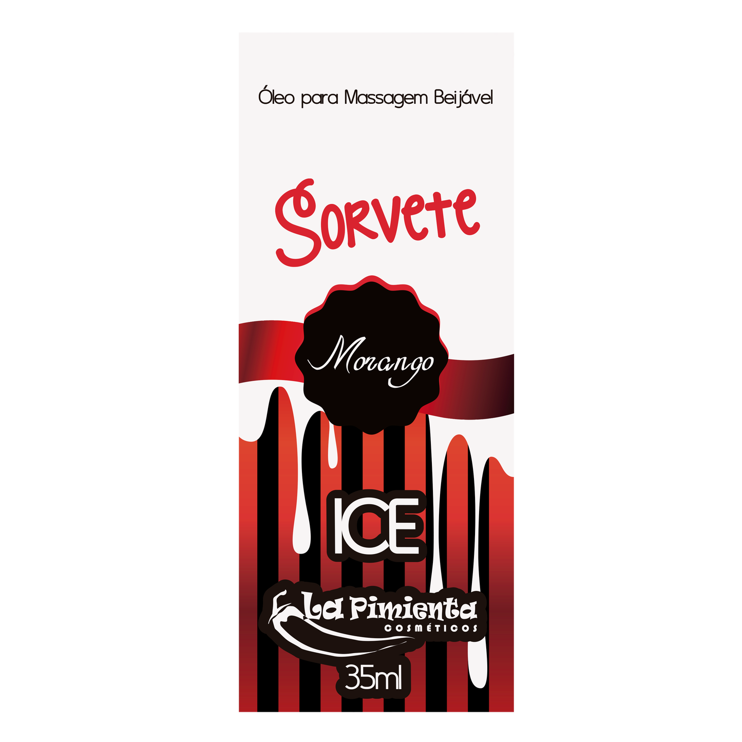 Sorvete - edible and cold oils for massages