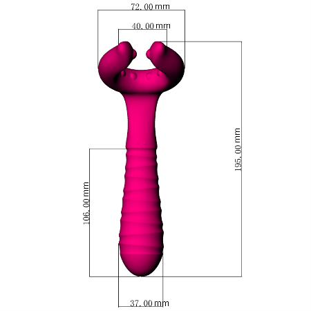 G-Spot Vibrator for couples (NIPPLE)