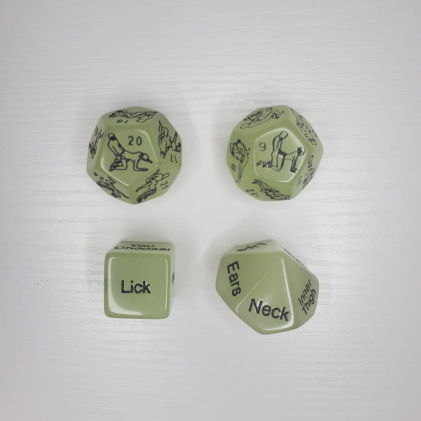 Glow Dice, Sex games, kamasutra positions, couples fun