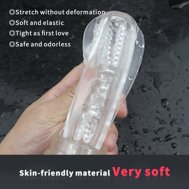 Vaso de entrenamiento transparente