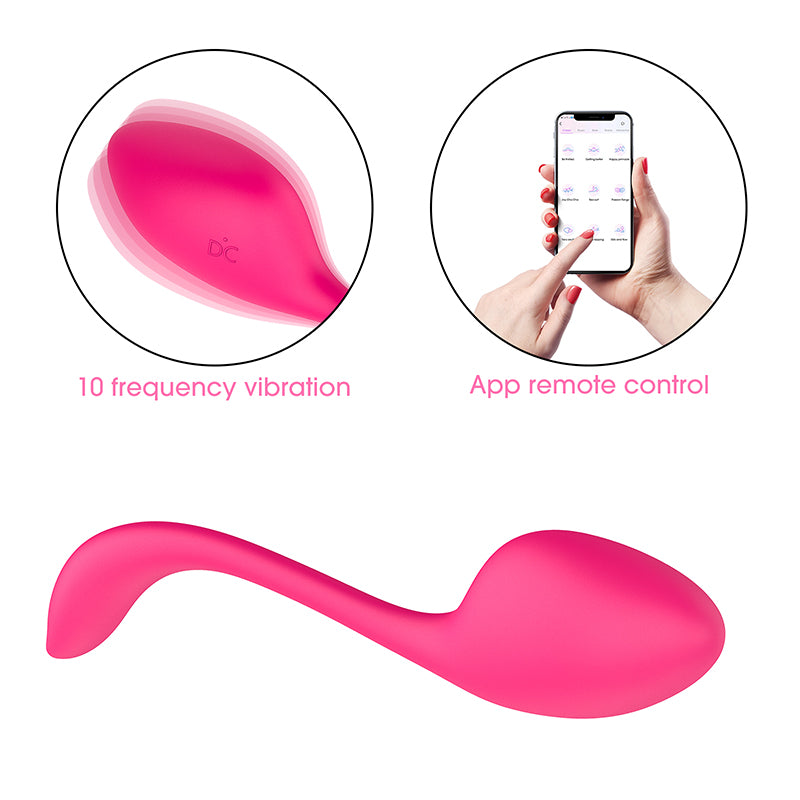 Golpea tu deleite, vibrador bala Bluetooth, huevo saltador