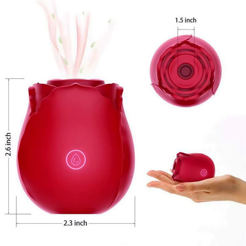 Sucking Rose Vibrator, toy for women