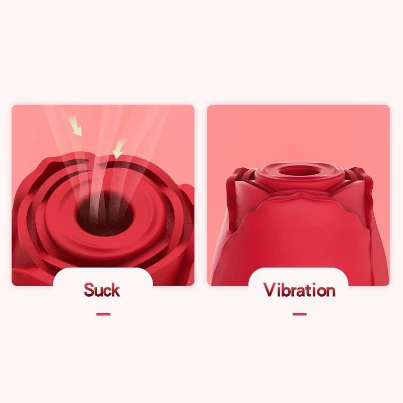 Sucking Rose Vibrator, toy for women