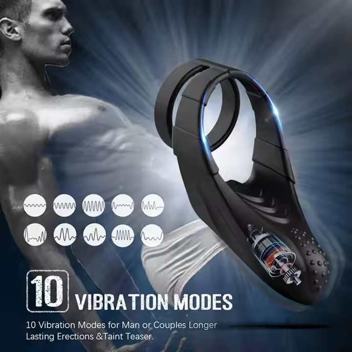 Electric shock penis ring for him, her and couples.