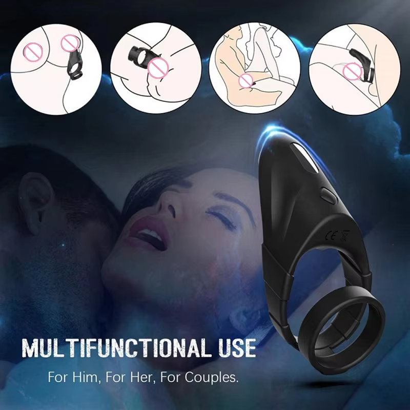 Electric shock penis ring for him, her and couples.