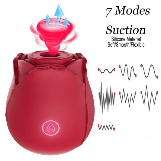 Sucking Rose Vibrator, toy for women