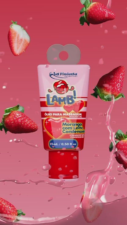 LUB STRAWBERRY WITH CONDENSED MILK
