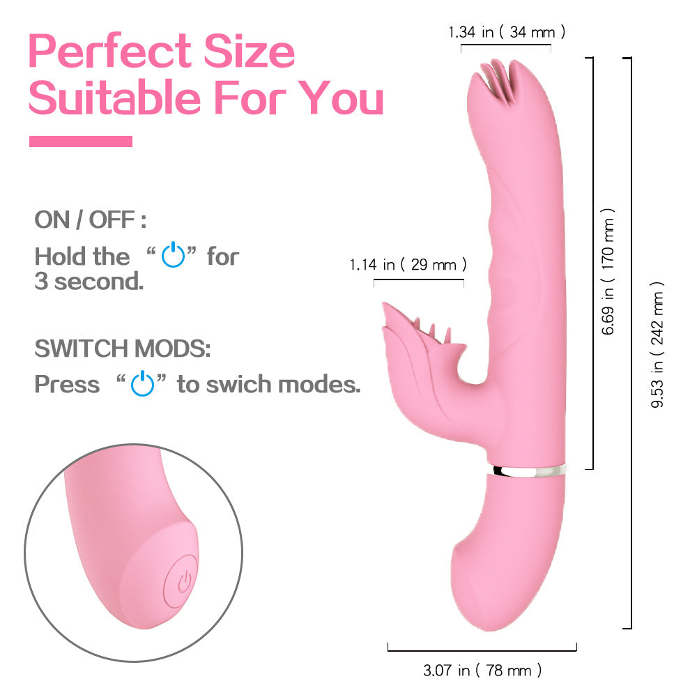Tongue Kiss massage vibrator